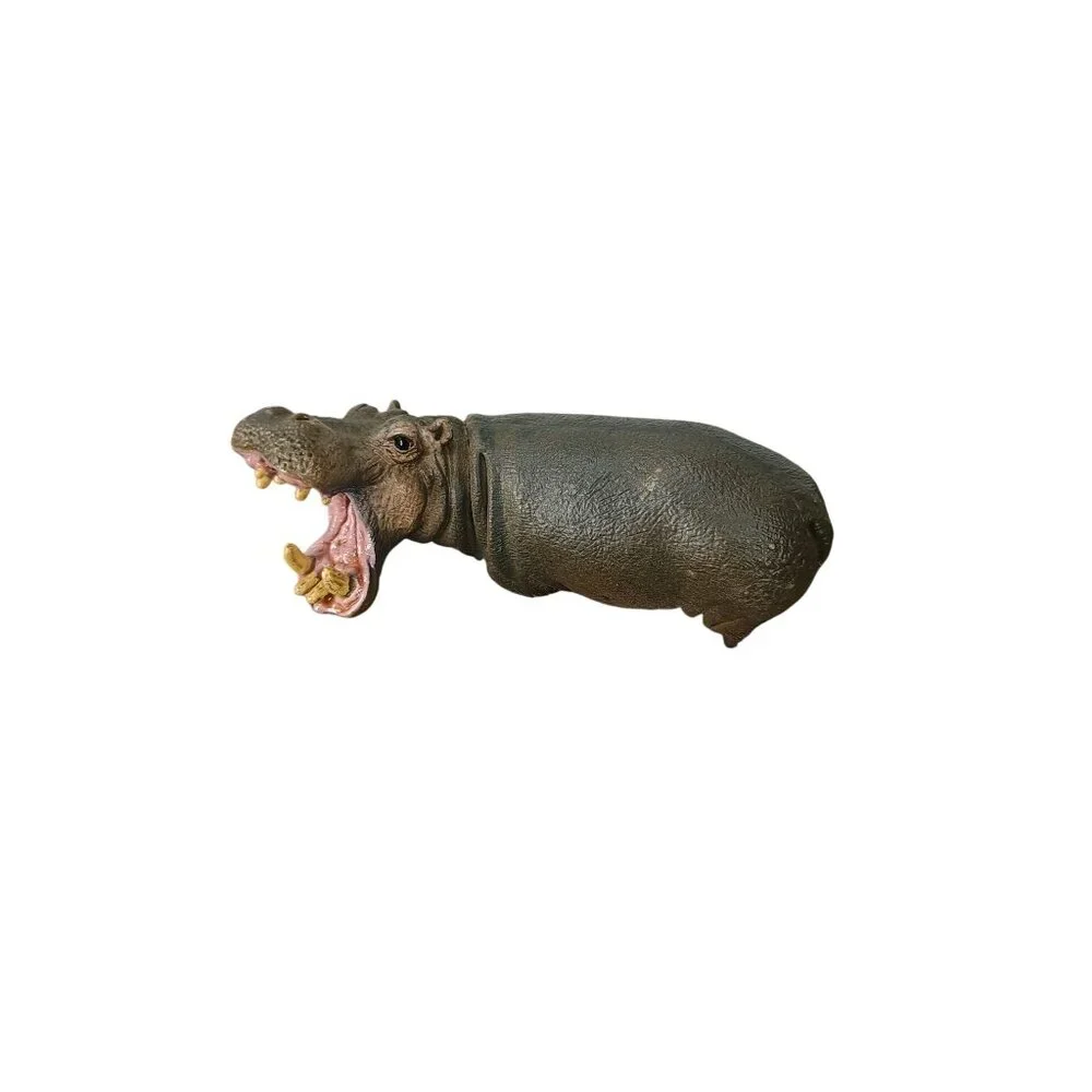 Schleich Hippopotamus Toy‎ Figurine Animal Model